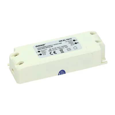 LED  tápegy. 18W 12V DC 1,5A 90-254V IP20 műany. Ház