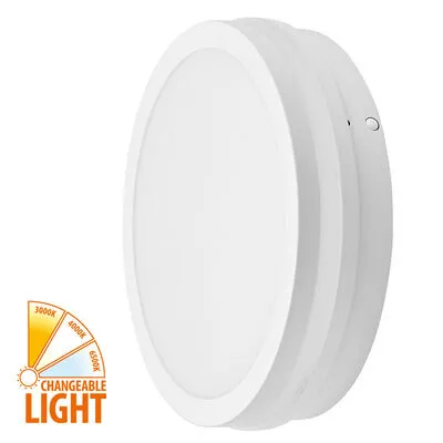 LED menny. 18W 240V pir IP54 feh. Fehér