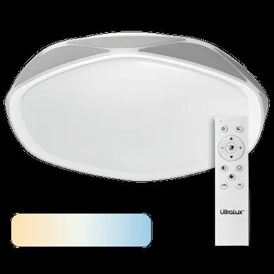 Ultralux LED mennyezeti lámpa távirányítóval 72W 5500Im dimmelhető@ kocka alaku