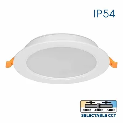 LED PANEL 12W 3000-6400K 1050Im 230V VERA IP54 980-1050Im KEREK