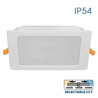 LED PANEL 18W 3000-6400K 1520Im 230V KAPI IP54 1450-1520Im KOCKA