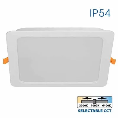 LED PANEL 24W 3000-6400K 2040Im 230V KAPI IP54 1900-2040Im KOCKA