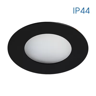 LED BEÉP. 2W 150Im 230V IP44 FEKETE