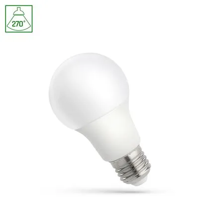 LED E27 7W 230V 600Im 3000K 270°