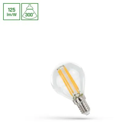 LED FILAMENT E14 4W 2700K 450Im @