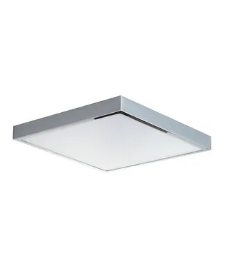 Plafoniera LED domo cromo 24W 2200l