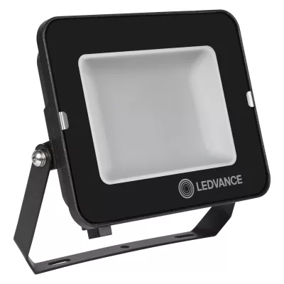 LED fényvető lapos 50W fekete 3000K IP65 FL COMP V 50W 830 SYM 100 BK