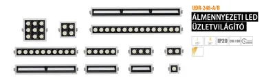 LED beltéri mélysugárzó l3 lpt. 24W