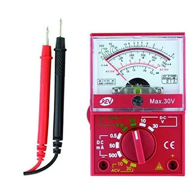 Analóg multiteszter max.: 30V