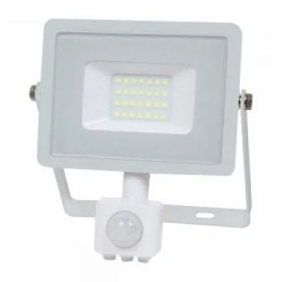 LED fényv. mozg. 10W 6500K IP44 feh 900lm