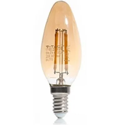 LED gyertya E14 4,5W 400lm L2H 1800-2700K C35 filament