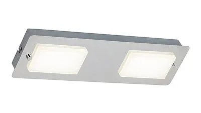 RUBEN mennyezeti LED 2x4 5W IP44 króm