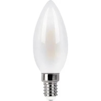 LED E14 4W gyertya opál 350 lm4000K@