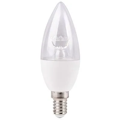 LED E14 6W gyertya 480lm 4000K@