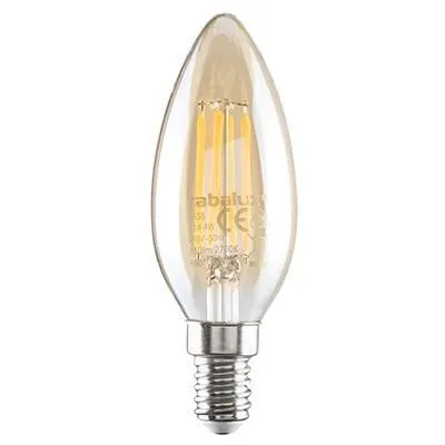 LED E14 gyertya filament 4W 350lm@