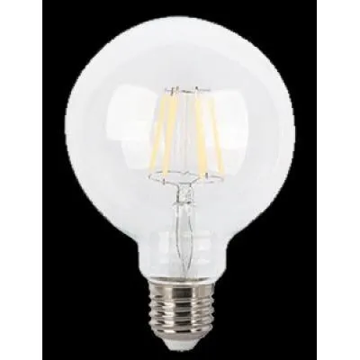 LED E27 7W glob filament 870lm4000K@