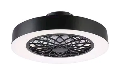 ADONIAS ventilátoros mennyezeti LED 35W fekete