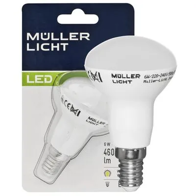 LED TUFLEX R50 6W E14 2700K 470Lm 230- 240V