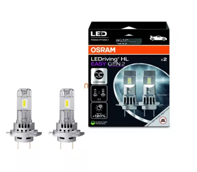 OSRAM H7 LED 16W FÉNYSZÓRÓ 2DB/CS@ 10785255555   6500K  12V  16W OFF-RO