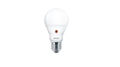 LED E27 6,5W norm fényérzékelővel 806lm 4000K