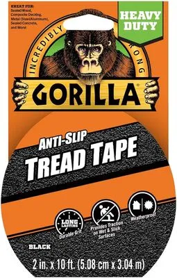 CSÚSZÁSGÁTLÓ SZALAG 3m x50mm@ GORILLA TREAD TAPE FEKETE