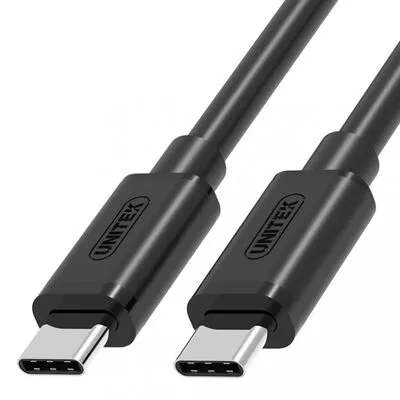 Prémium USB C v2.0 kábel 1m, fekete Unitek