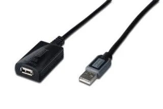 USB 2.0 hosszabbító kábel 10m (DA-73100-1)