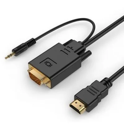 HDMI to vga + audio átalakító kábel gembird 3m a-HDMI-VGA-03-10