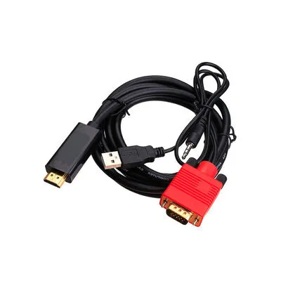 VGA + AUDIO - HDMI KÁBEL 1.8m (KS-0 Trusty