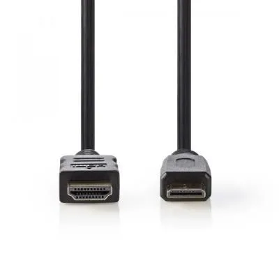 1.5M MINI HDMI 1.4 KÁBEL FEKETE (CV Nedis