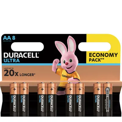 DURACELL CERUZA ELEM ULTRAP.8db/cs@ MX 1500 K8 ULTRA Power 8db/CS