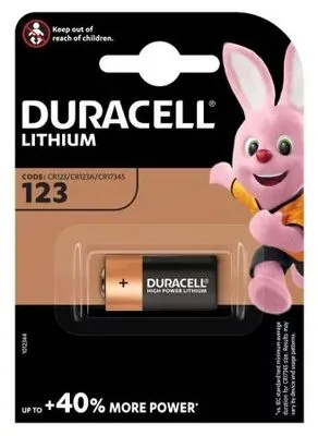 DURACELL DL 123A B1 U LITIUM @ DURACELL DL 123A B1 U Lithium