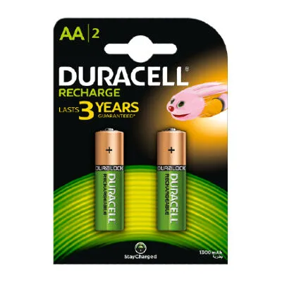 DURACELL LSD B2 tölthető elem (akku) AA (ceruza) 2500mAh NiMH 2db/csomag