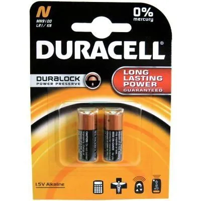 DURACELL alkáli 1.5V MN9100B2 N/LR1@ N/LR1 E90 1,5V alkali