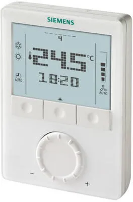 SIEMENS RDG100T TERMOSZTÁT LG-Ni10000 0.....50°C IP30