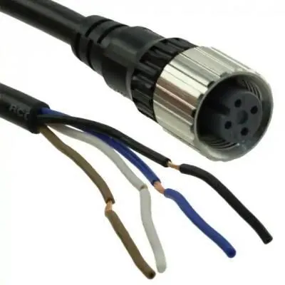 Omron XS2F-M12PVC 4S15M csatl.vez. m12, 4pin, anya, 15m káb.