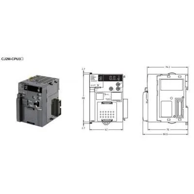 Omron cj2m-cpu34 plc