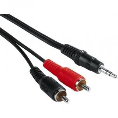 ST 3,5mm jack-2rca összekötőkábel