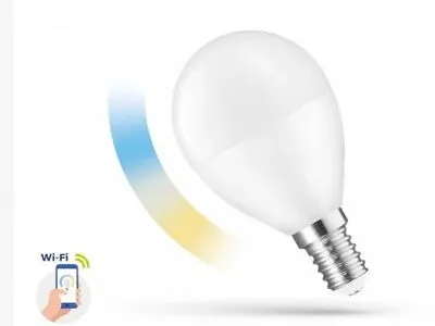 LED gömb E14 5W smart