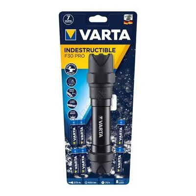 ELEMLÁMPA LED 3AA @ VARTA INDESTRUCTIBLE F30 Pro +3AA