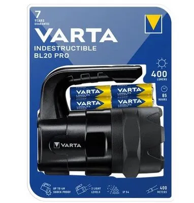 ELEMLÁMPA LED 6AA@ VARTA INDESTRUCTIBLE BL20 Pro +6AA