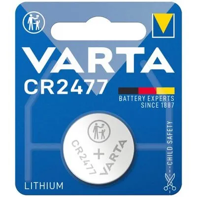 VARTA CR 2477 3V 280mAh BL1 LITHIUM GOMBELEM