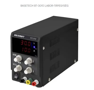 LABORTÁPEGYSÉG 300W 0-30V VOLTCRAFT ESP-3010 Labortápegység