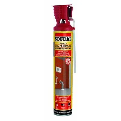 SOUDAL PURHAB GENIUS GUN 750ml @ EGYKOMPONENSŰ, GENIUS PISZTOLYOS