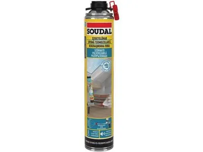 SOUDAL szigetelő purhab 700ml pisztolyhab, szórható, szigetelő