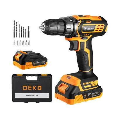 DEKO TOOLS akkumulátoros fúrógép@ DKCD20XL01-10S3 034422