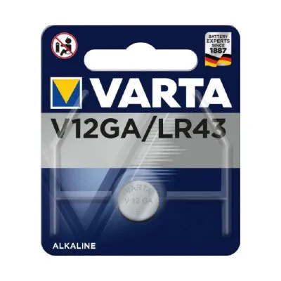 VARTA V12GA 1,5V 85mAh LR43