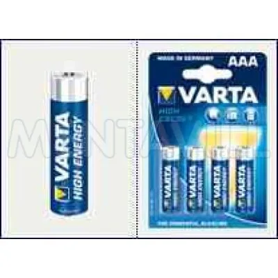 VARTA mikró high energy LR03 LR03,AAA alkáli