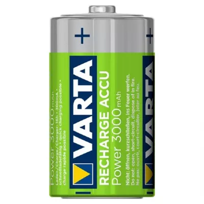 VARTA POWER tölthető elem (akku) D (góliát) 3000mAh NiMH 2db/csomag