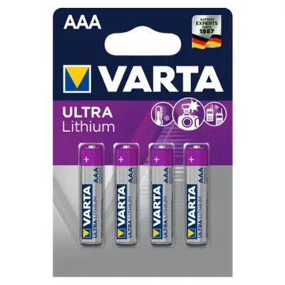 VARTA micro lítium LR03 AAA